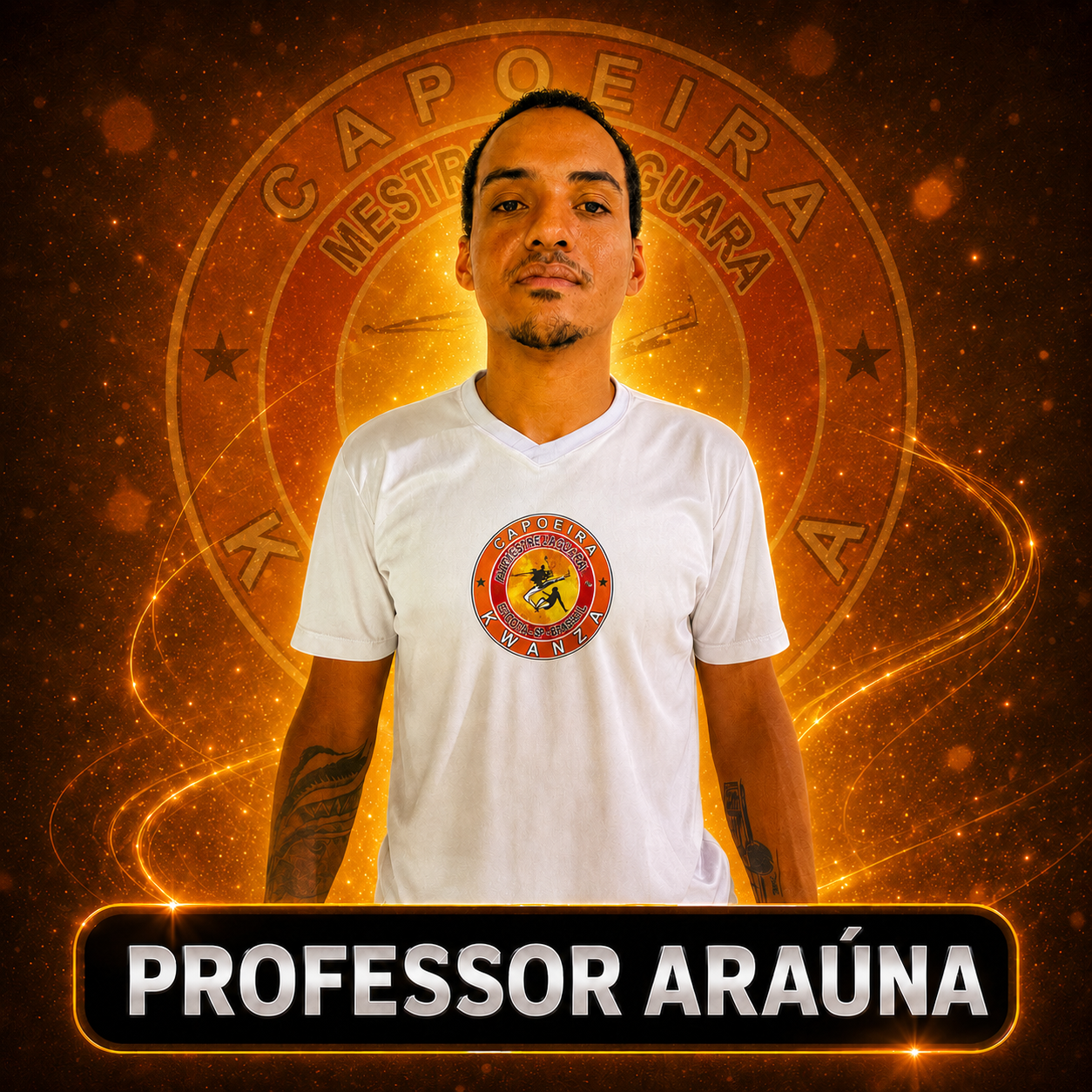 Professor Araúna - Arte individual de Professor Araúna para o evento.