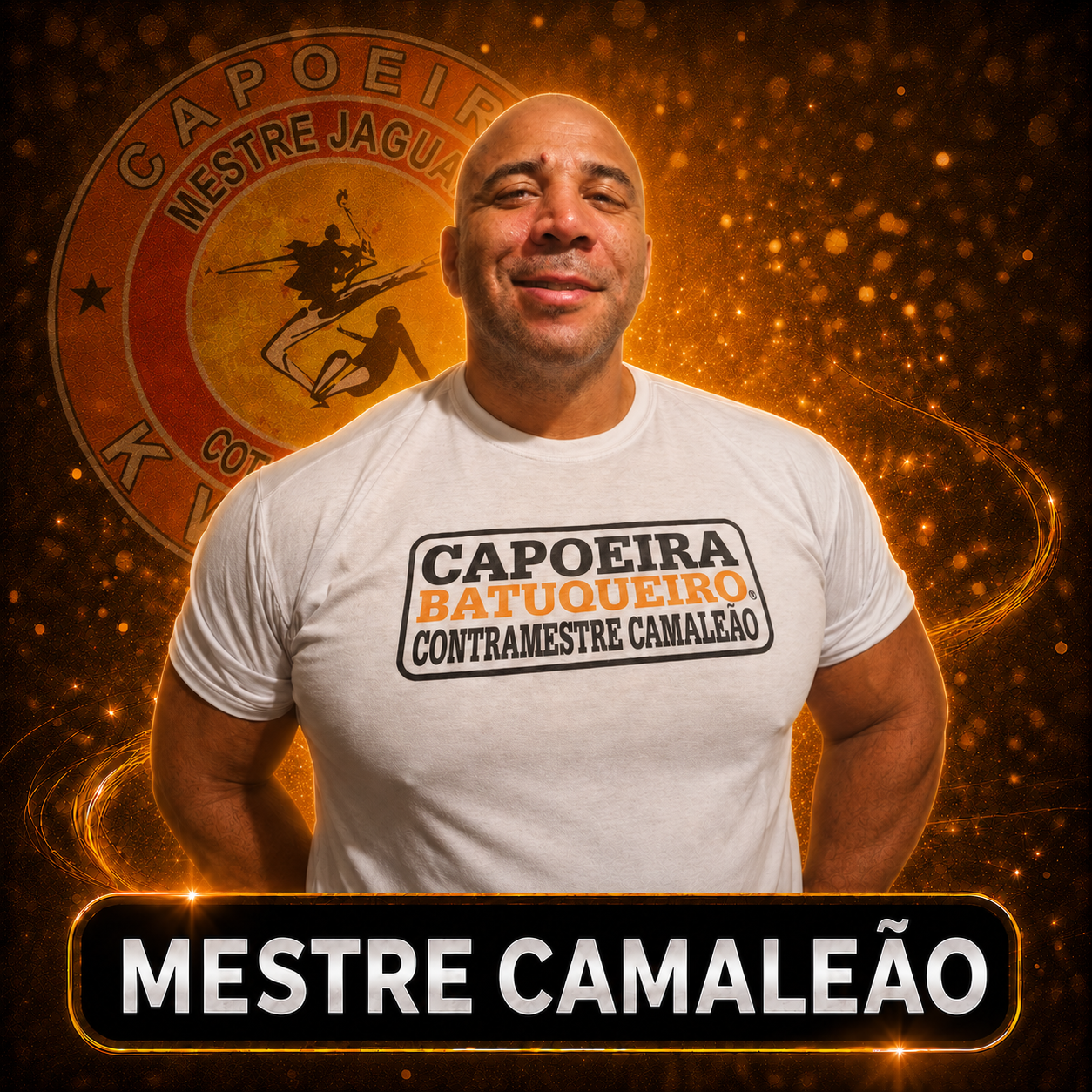 Mestre Camaleão - Arte individual de Mestre Camaleão para o evento.
