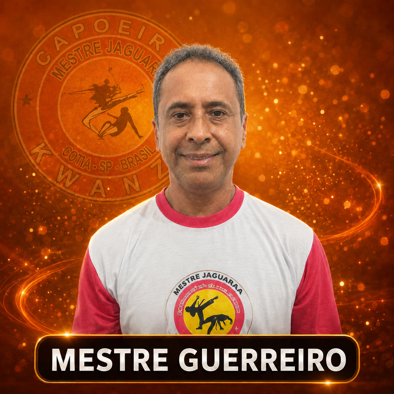 Mestre Guerreiro - Arte individual de Mestre Guerreiro para o evento.