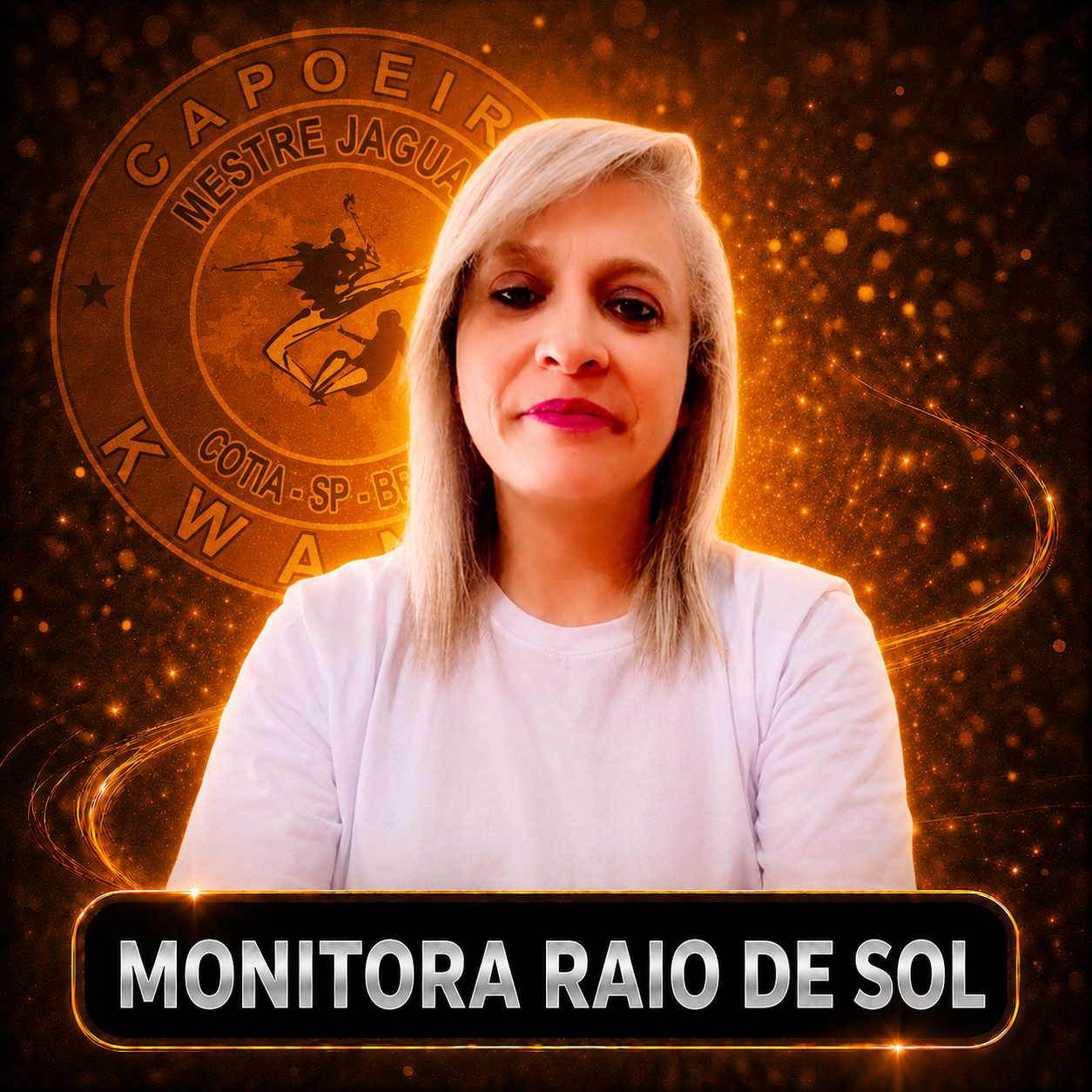 Monitora Raio de Sol - Arte individual de Monitora Raio de Sol para o evento.