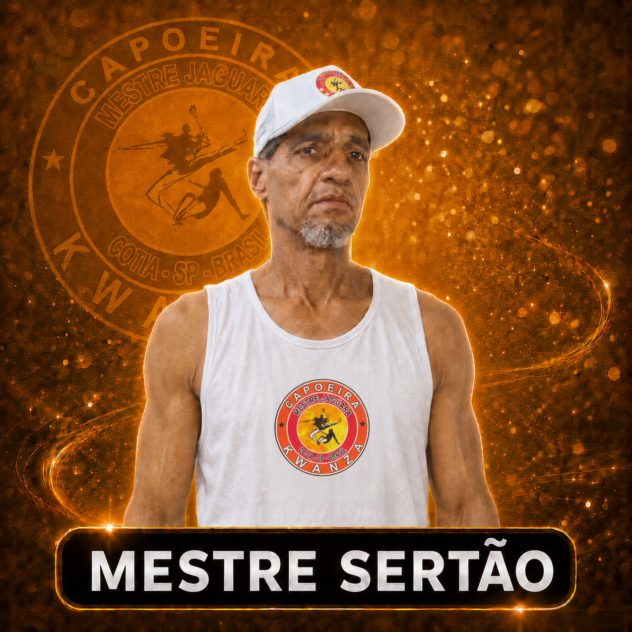 Mestre Sertão - Arte individual de Mestre Sertão para o evento.