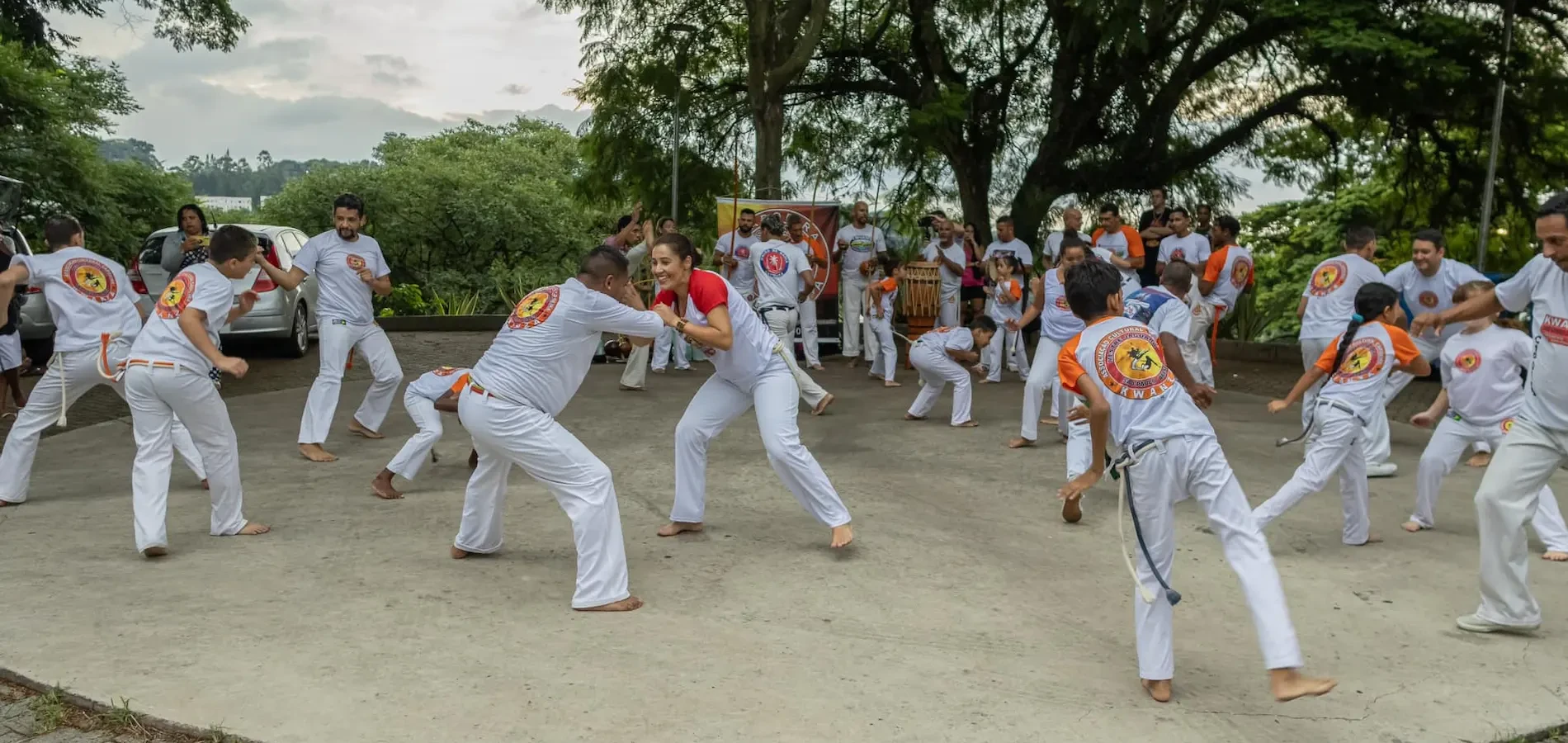 Capoeira em comunidade