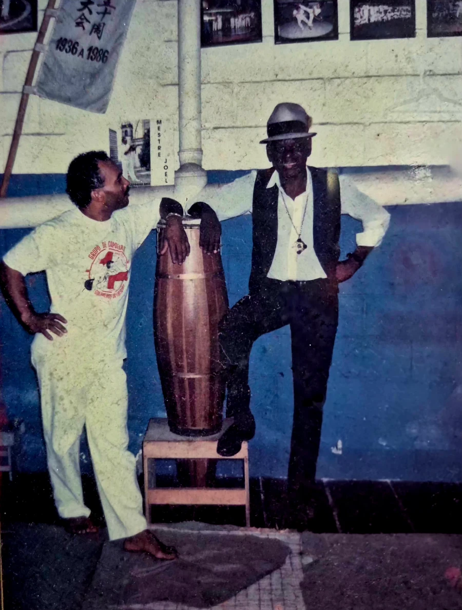 Mestre Jaguara e Mestre Leopoldina