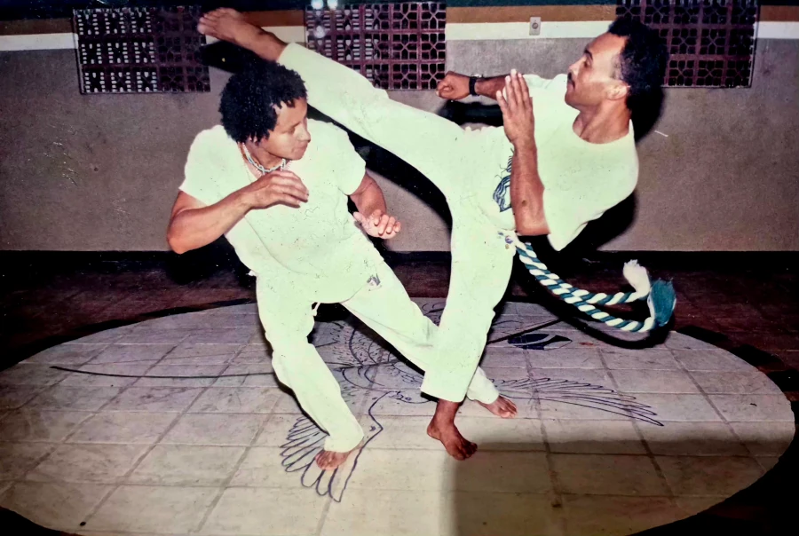 Mestre Jaguara e Mestre Zambi