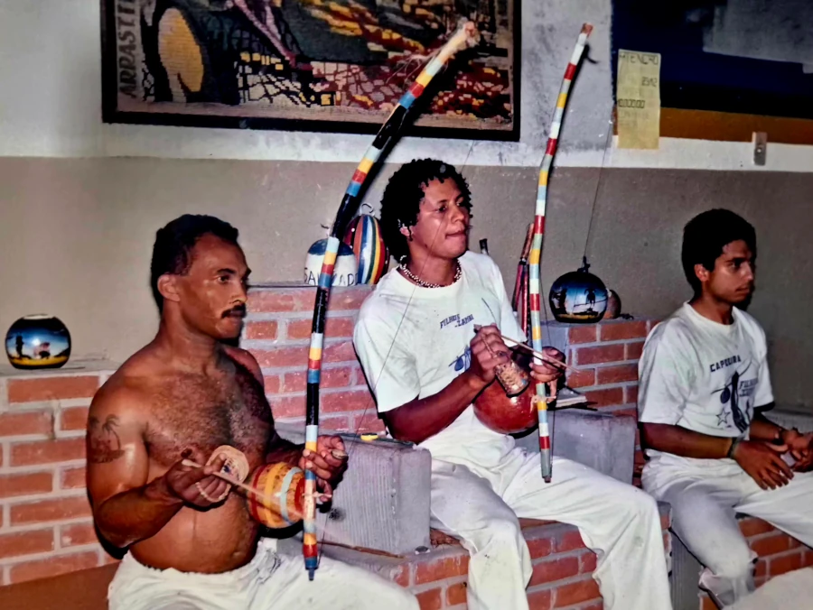 Mestre Jaguara e Mestre Zambi